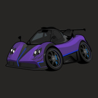 Pagani Zonda (purple) Ladies Fitted T-shirt | Artistshot