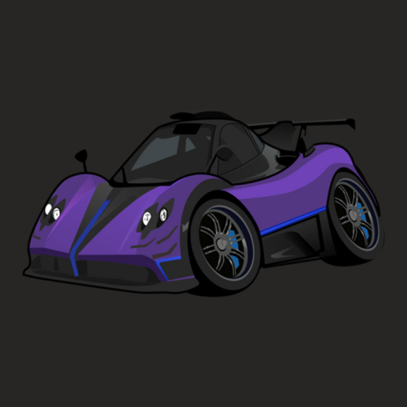 Pagani Zonda (purple) Ladies Fitted T-Shirt by RobertDoss | Artistshot