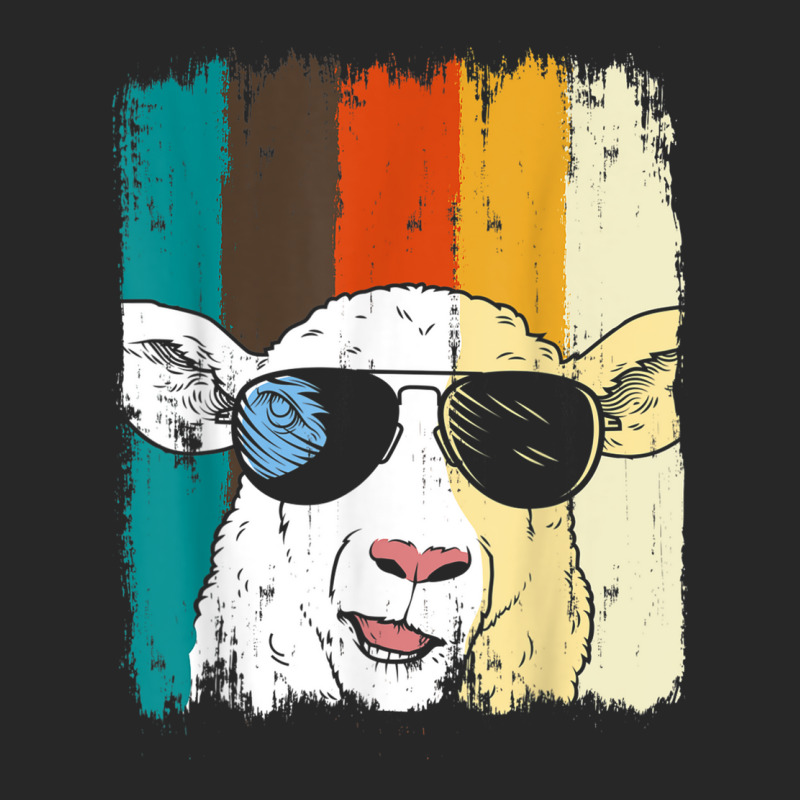 Farming Farmer Cool Sunglasses Farm Animal Retro Sheep T Shirt Women's Pajamas Set by cm-arts | Artistshot