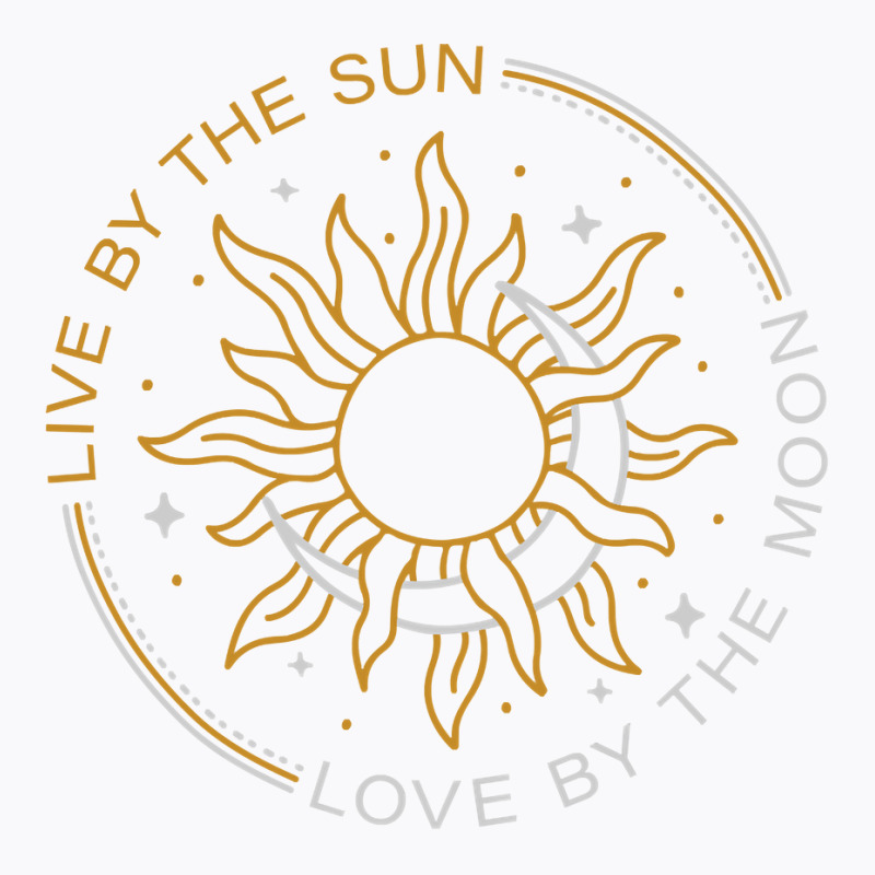 Live By The Sun Love By The Moon Wicca Pagan Solstice Pullover Hoodie T-shirt | Artistshot