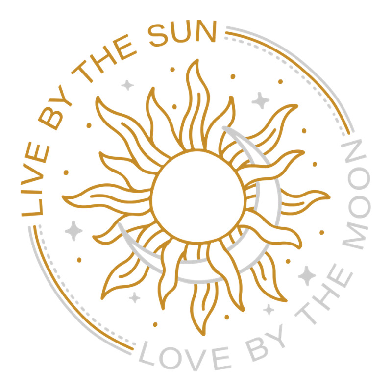 Live By The Sun Love By The Moon Wicca Pagan Solstice Pullover Hoodie V-neck Tee | Artistshot