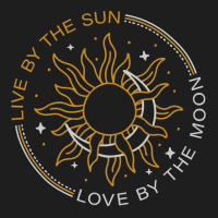 Live By The Sun Love By The Moon Wicca Pagan Solstice Pullover Hoodie Classic T-shirt | Artistshot