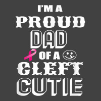 Proud Dad Of A Cleft Cutie Awareness T Shirt Vintage T-shirt | Artistshot