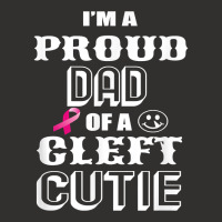 Proud Dad Of A Cleft Cutie Awareness T Shirt Champion Hoodie | Artistshot