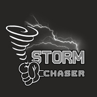 Storm Chaser Cool Electric Lightning Tornado Weather Ladies Fitted T-shirt | Artistshot