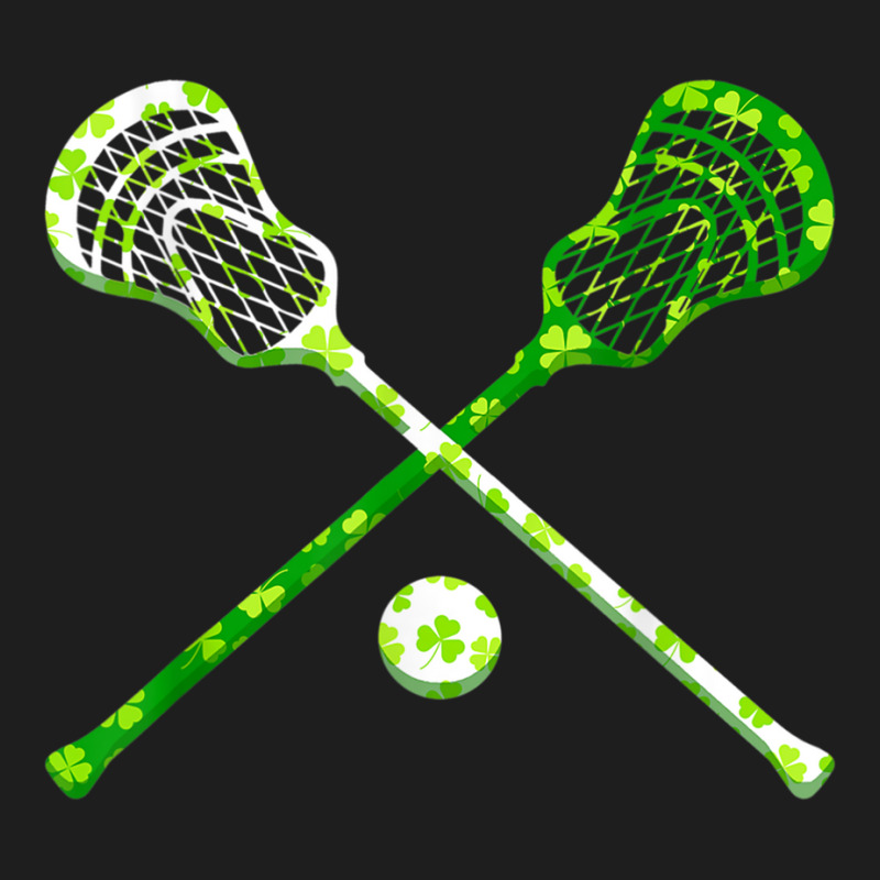 Funny Lacrosse St Patricks Day Boys Men Shamrock Ball T Shirt Classic T-shirt by cm-arts | Artistshot