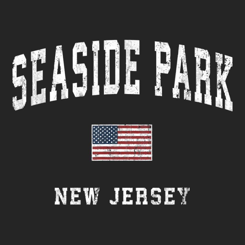 Seaside Park New Jersey Nj Vintage American Flag Sports Unisex Hoodie | Artistshot