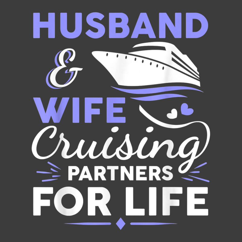 Funny Cruising Design For Husband Wife Couples Cruise Ship T Shirt Men's Polo Shirt | Artistshot