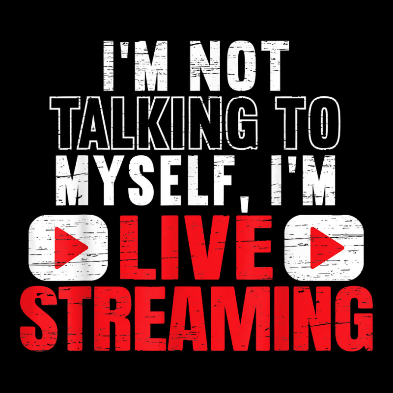 I'm Livestreaming Online Streaming Gaming Channel Streamer T Shirt Baby Bibs by cm-arts | Artistshot