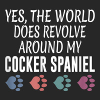 World Revolves Around My Cocker Spaniel Shirt Women's Pajamas Set | Artistshot