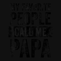 Mens My Favorite People Call Me Papa Vintage Dad Father Crew Socks | Artistshot