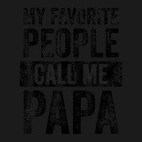 Mens My Favorite People Call Me Papa Vintage Dad Father Full-length Apron | Artistshot