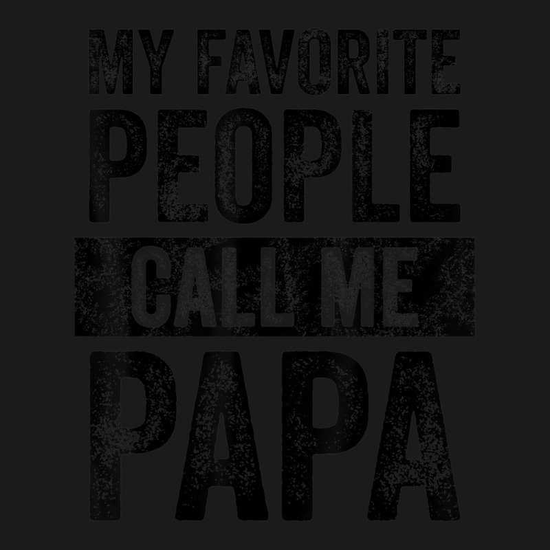 Mens My Favorite People Call Me Papa Vintage Dad Father Full-length Apron | Artistshot