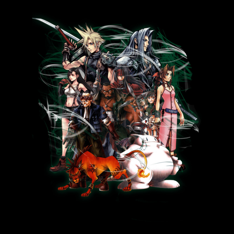 Final Fantasy Vii - Collage V-neck Tee | Artistshot