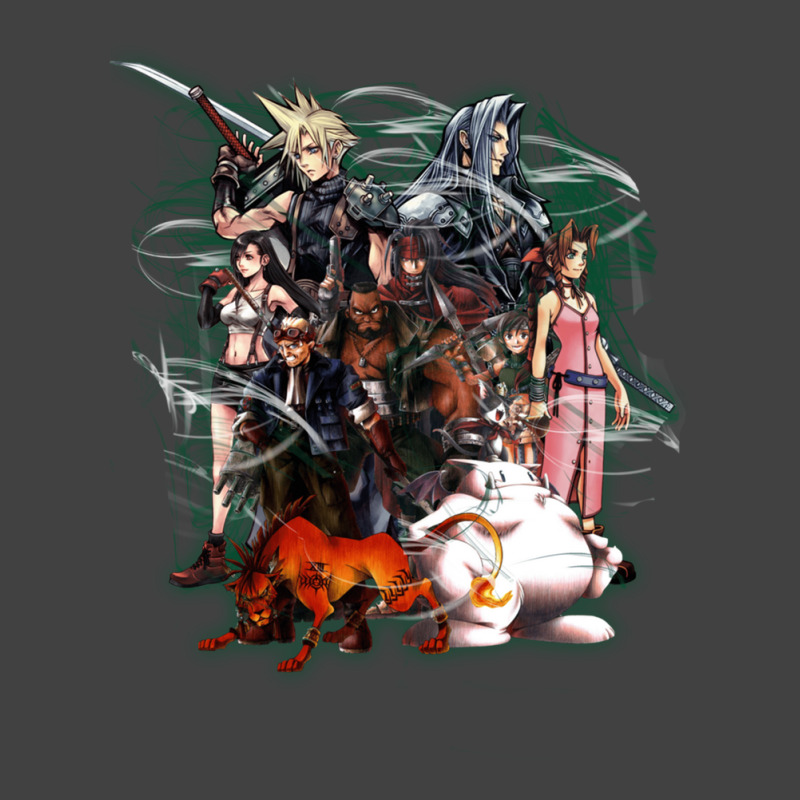 Final Fantasy Vii - Collage Vintage T-shirt | Artistshot