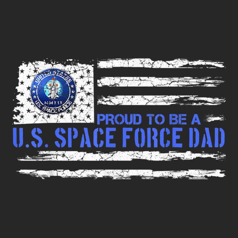 Vintage Usa American Flag Proud To Be A Us Space Force Dad Men's T-shirt Pajama Set by MarthaKartchner | Artistshot