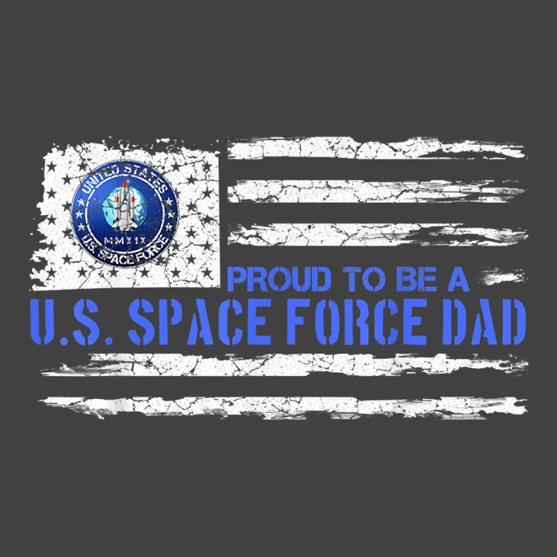 Vintage Usa American Flag Proud To Be A Us Space Force Dad Vintage T-Shirt by MarthaKartchner | Artistshot