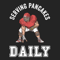 Mens Football Pancakes Served Daily T Shirt 3/4 Sleeve Shirt | Artistshot