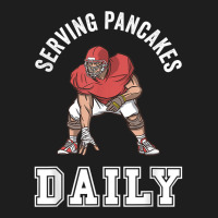 Mens Football Pancakes Served Daily T Shirt Classic T-shirt | Artistshot