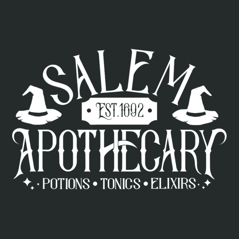 Salem Apothecary 1692 Potions Tonics Elixirs Witch Halloween Women's Triblend Scoop T-shirt by Haley1989 | Artistshot