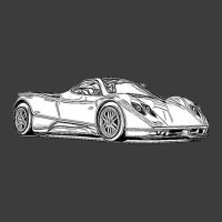 Pagani Zonda C12s Supercar Racing Wireframe Men's Polo Shirt | Artistshot