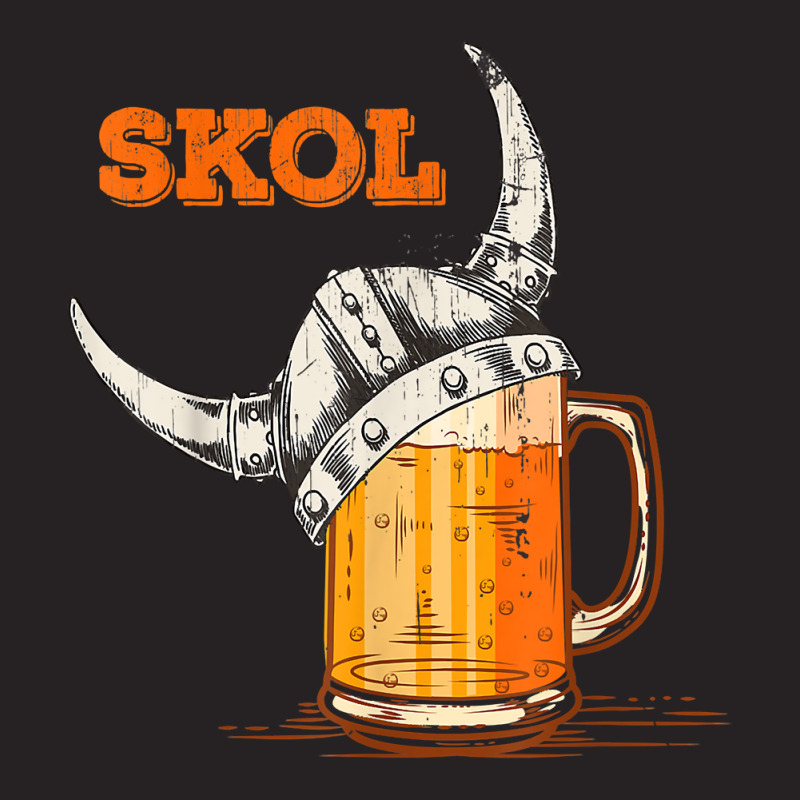 Mens Skol Nordic Viking Helmet Drinking Glass T Shirt Vintage Cap | Artistshot