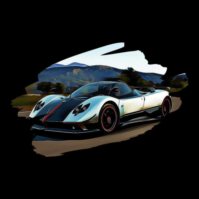 Pagani Zonda Cinque Racing Art Print Maternity Scoop Neck T-shirt by ShawnMochol | Artistshot