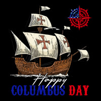 Happy Columbus Day Christopher Columbus Italian Navigator Long Sleeve Adjustable Cap | Artistshot