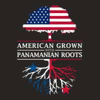 American Grown With Panamanian Roots   Panama Pullover Hoodie Ladies Fitted T-shirt | Artistshot