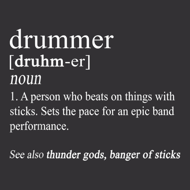 Funny Drummer Shirts Drum Gifts Drumming Definition T Shir Vintage Hoodie And Short Set | Artistshot