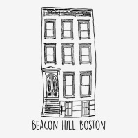 Beacon Hill Boston Brownstone Neighborhood Design T Shirt Adjustable Cap | Artistshot