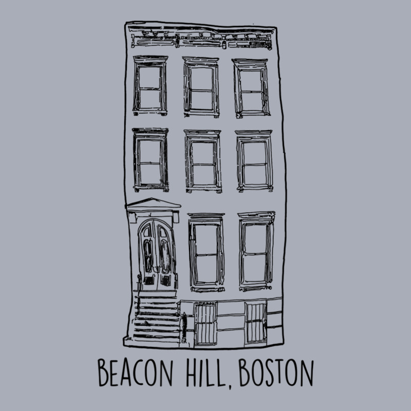 Beacon Hill Boston Brownstone Neighborhood Design T Shirt Tank Dress by cm-arts | Artistshot