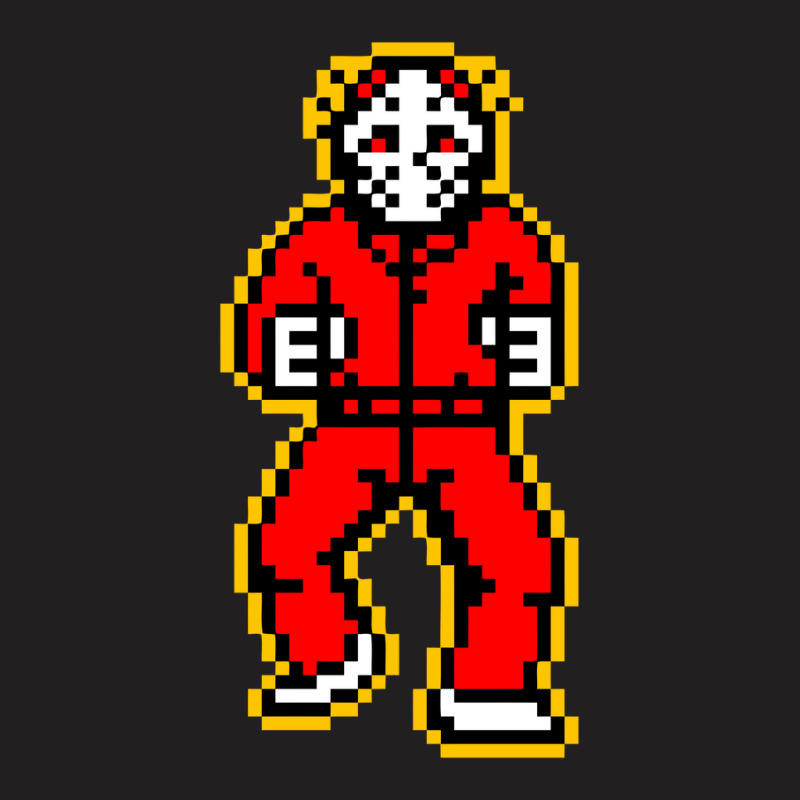 Retro Jason Red T-Shirt by robertj57 | Artistshot