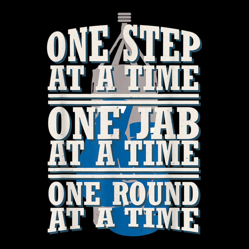 One Step At A Time One Jab At A Time One Round At A Time T S Adjustable Cap by cm-arts | Artistshot