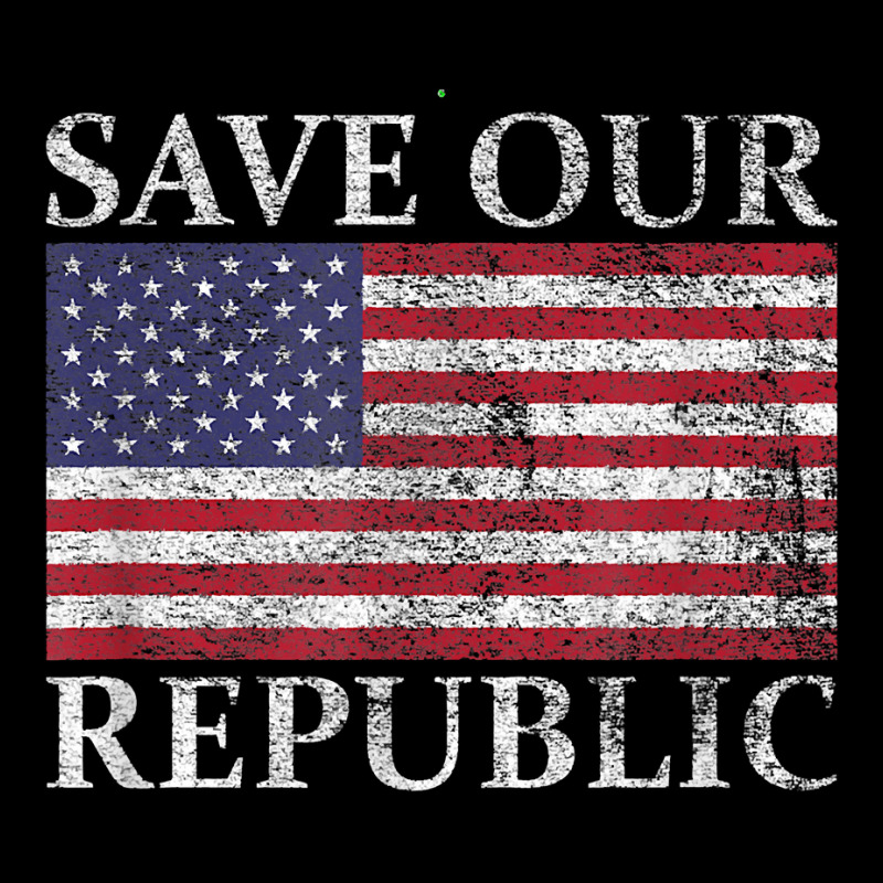 Save Our Republic Us Usa Flag United States American Pride Cropped Hoodie by SelwynOman | Artistshot