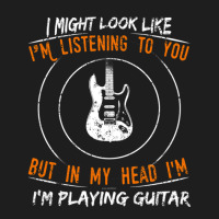 But In My Head Im Playing Guitar Teacher Guitarist Classic T-shirt | Artistshot