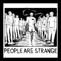 People Are Strange, People Are Strange Art, People Are Strange Paintin Cropped Hoodie | Artistshot