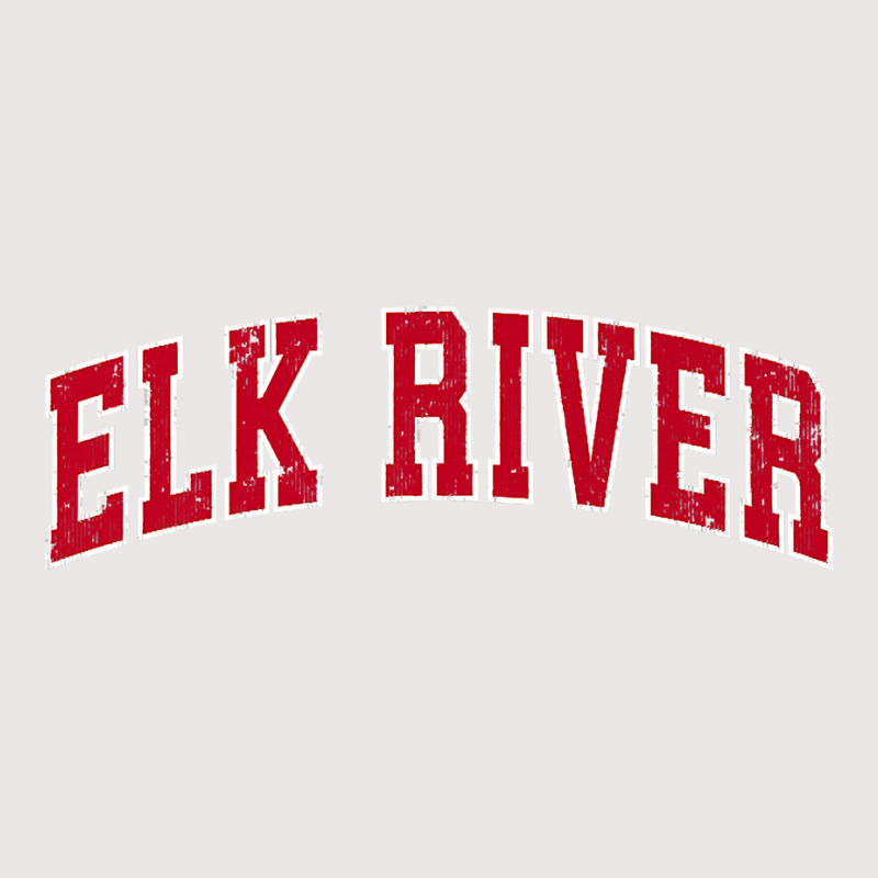 Mens Elk River Minnesota Mn Vintage Sports Design Red Design Premium T Pocket T-shirt | Artistshot