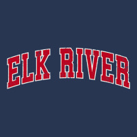 Mens Elk River Minnesota Mn Vintage Sports Design Red Design Premium T Men Denim Jacket | Artistshot