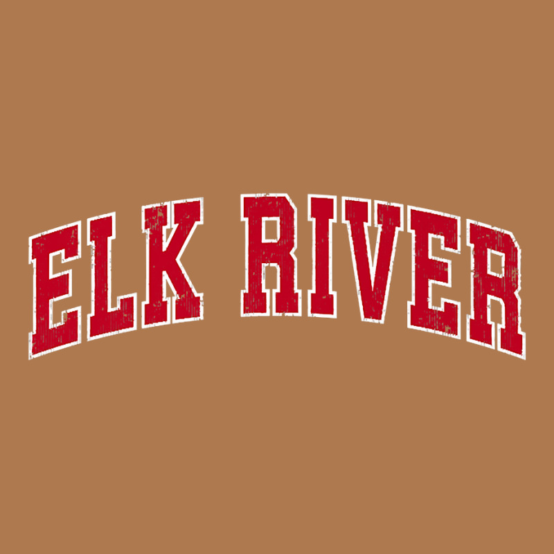 Mens Elk River Minnesota Mn Vintage Sports Design Red Design Premium T Vintage Short | Artistshot