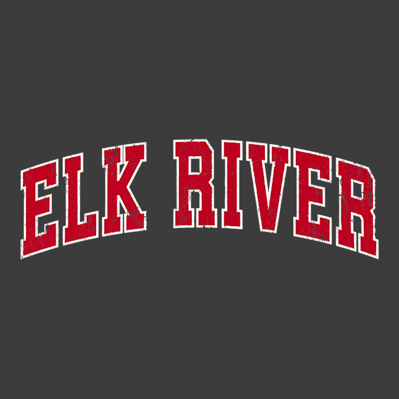 Mens Elk River Minnesota Mn Vintage Sports Design Red Design Premium T Men's Polo Shirt | Artistshot