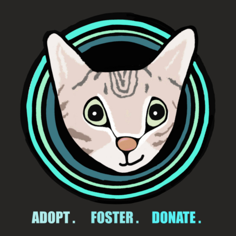 Adopt. Foster. Donate. Ladies Fitted T-Shirt by atereabag | Artistshot