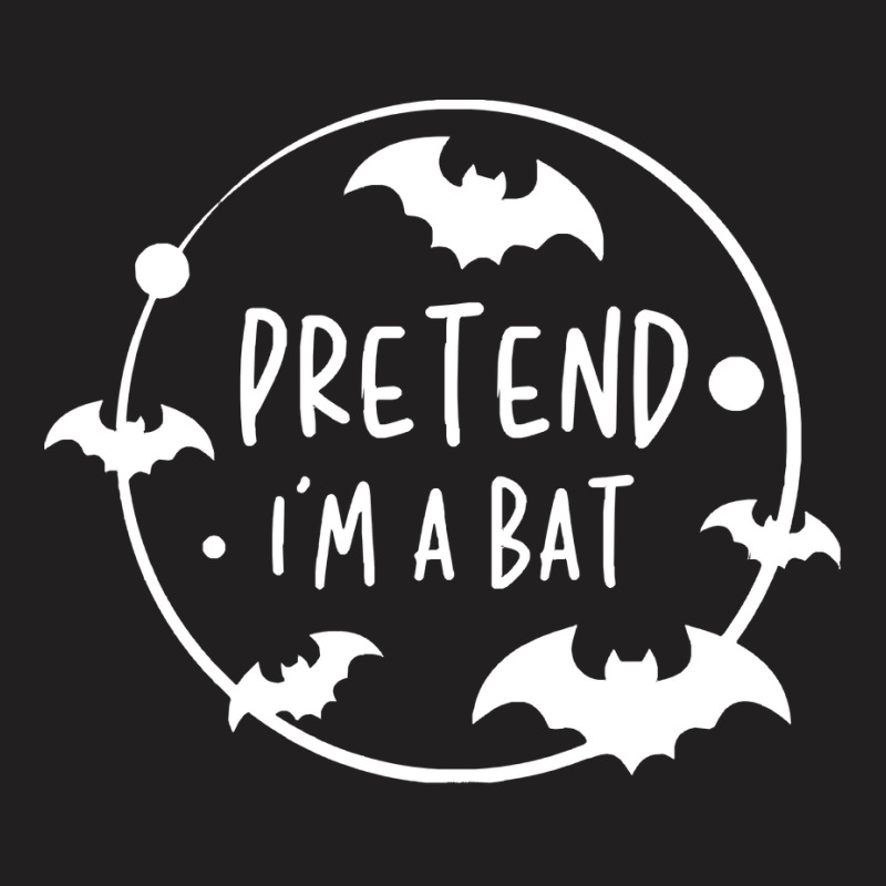 Lazy Halloween Costume T  Shirt Pretend I'm A Bat Lazy Halloween Costu T-shirt | Artistshot