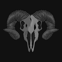 Ram Skull, Ram Skull Vintage, Ram Skull Art, Ram Skull Painting, Ram,  Shield Patch | Artistshot