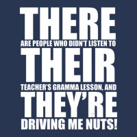 There Their They're English Grammar Humor Teacher Ladies Denim Jacket | Artistshot