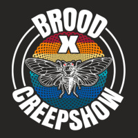 Cicada Brood X Creepshow Cicada Invasion 2021 Ladies Fitted T-shirt | Artistshot