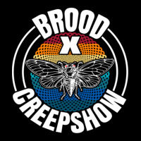 Cicada Brood X Creepshow Cicada Invasion 2021 Cropped Hoodie | Artistshot