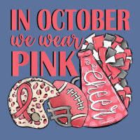 In October We Wear Pink Warrior Football Cheer Megaphone T Shirt Lightweight Hoodie | Artistshot