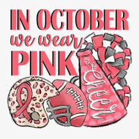 In October We Wear Pink Warrior Football Cheer Megaphone T Shirt Champion Hoodie | Artistshot