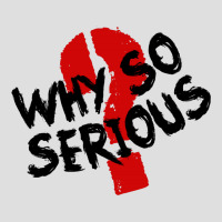 Why So Serious Text For Light V-neck Tee | Artistshot